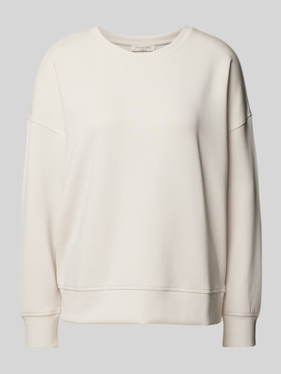 Christian Berg Woman Sweatshirt mit Rundhalsausschnitt Ecru 2