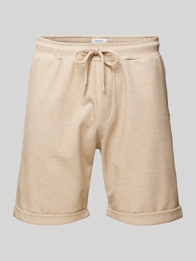 MCNEAL Regular Fit Shorts mit Tunnelzug Beige Melange 2