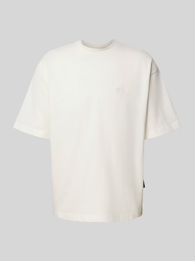PROHIBITED T-Shirt mit Rundhalsausschnitt Offwhite 2