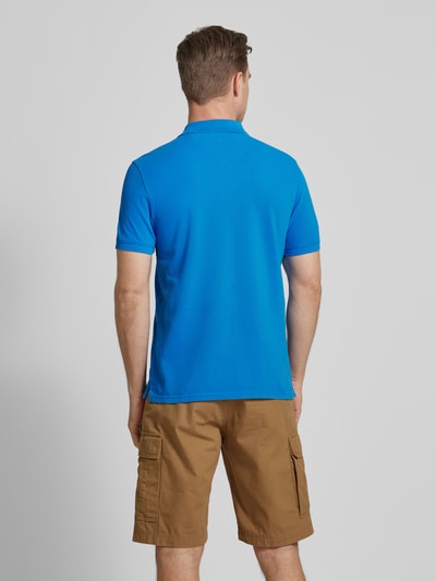 camel active Poloshirt mit Label-Stitching Royal 5