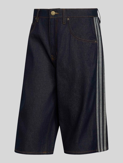 adidas Originals Regular Fit Jeansshorts aus reiner Baumwolle Modell 'FIREBIRD SHRT' Black 2