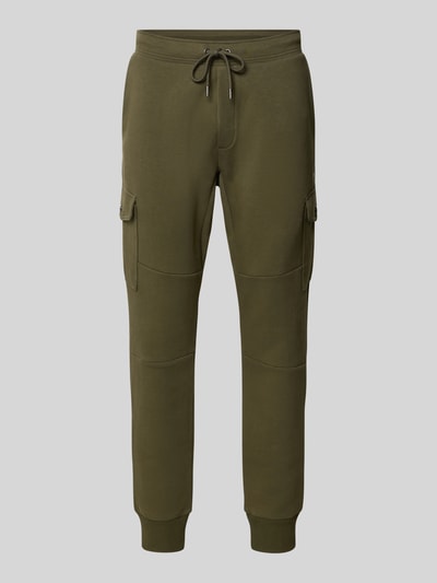 Polo Ralph Lauren Slim fit sweatpants met cargozakken Olijfgroen - 2