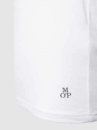 Marc O'Polo T-Shirt im 3er-Pack Modell 'ESSENTIALS' Weiss 2