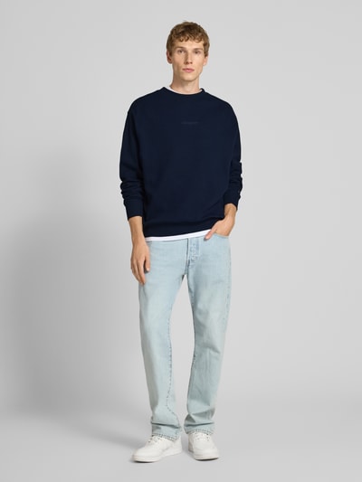 Tommy Jeans Regular fit sweatshirt van puur katoen Marineblauw - 1