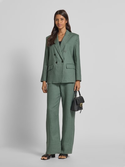 Mango Leinenblazer mit Reverskragen Modell 'MUSGO' Schilf 1