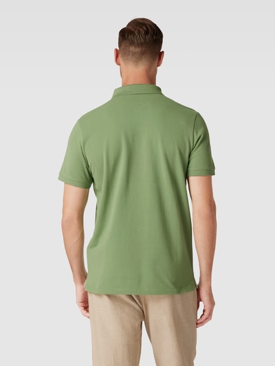 Tom Tailor Poloshirt im unifarbenen Design Modell 'BASIC' Oliv 5