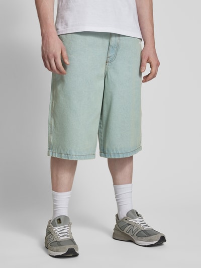 Pegador Bermudas mit Logo-Stitching Modell 'KOLAR' Jeansblau 4
