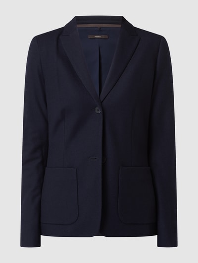 Windsor Blazer van wol Marineblauw - 2