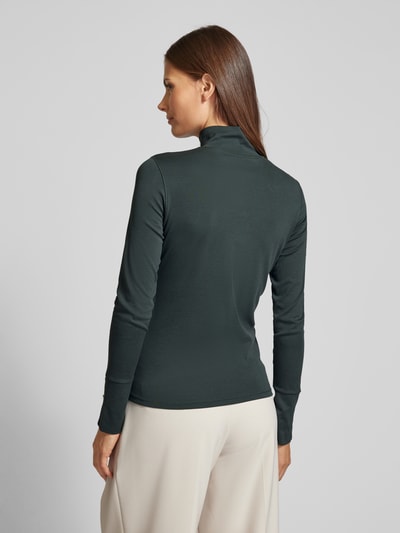 Marc Cain Longsleeve mit Stehkragen Dunkelgruen 5