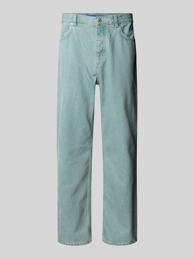 Hugo Blue Jeans met steekzakken, model 'Nate' Jeansblauw - 2