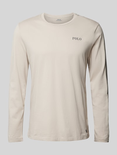 Polo Ralph Lauren Underwear Longsleeve mit Label-Print Taupe 2