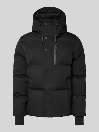 GOFRANCK Kurtka pikowana z kapturem model ‘BAYU’ Czarny 2