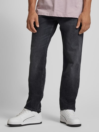 Tommy Jeans Regular Straight Fit Jeans Modell 'RYAN' Black 4