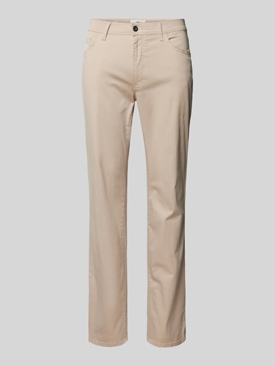 Brax Spodnie z 5 kieszeniami i wpuszczanymi kieszeniami w stylu francuskim model ‘CADIZ’ Piaskowy 2