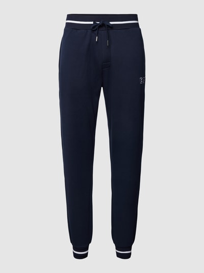 BOSS Sweatpants mit elastischem Bund und Tunnelzug Marine 2