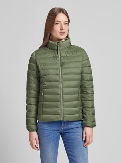 s.Oliver RED LABEL Steppjacke mit Stehkragen Khaki 4