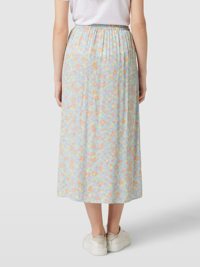 Jake*s Casual Midirok met bloemenmotief Lagune - 5