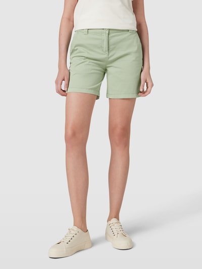 Napapijri Shorts met knoop- en ritssluiting, model 'NARIE' Mintgroen - 4