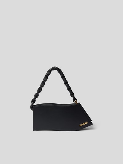 Jacquemus Handtasche mit Label-Applikation Schwarz 4