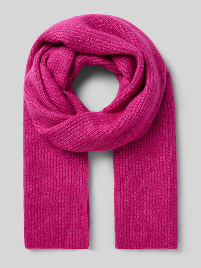 Christian Berg Woman Sjaal in gebreide look Fuchsia - 1