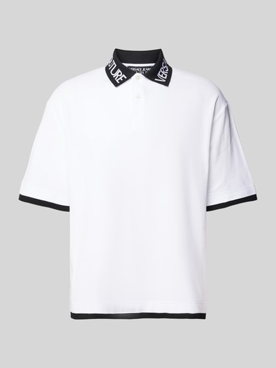 Versace Jeans Couture Poloshirt met labelprint Wit - 2