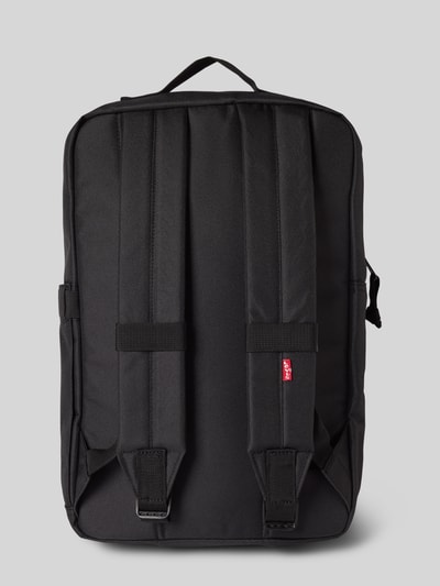 Levi's® Rugzak met logostitching, model 'L Pack' Zwart - 4