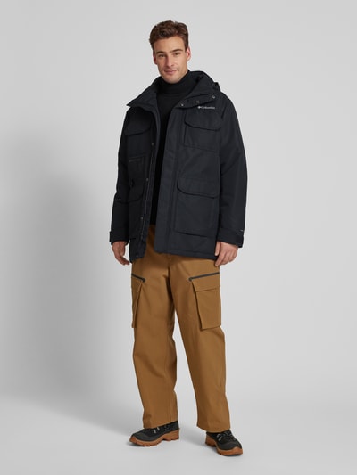 COLUMBIA Parka mit Label-Print Modell 'LANDROAMER' Black 1