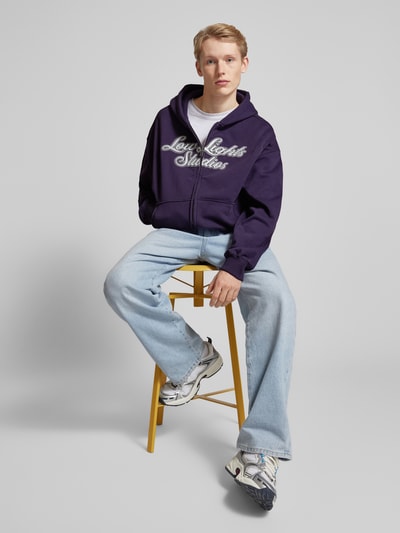 Low Lights Studios Sweatjacke mit Kapuze Purple 3