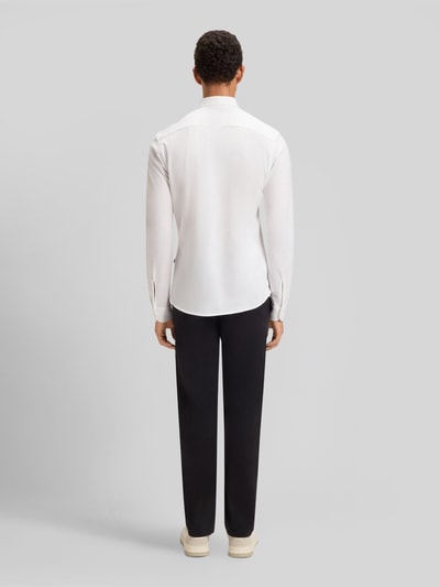 BOSS Orange Slim Fit Freizeithemd aus reiner Baumwolle Modell 'MYSOFT_2' Weiss 5