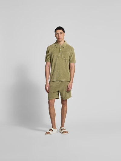 Closed Regular Fit Poloshirt mit Brusttasche Lind 1