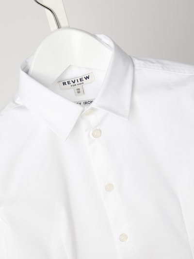 Hemd Oberster Knopf Geht Nicht Zu Review for Kids Hemd mit 1-Knopf-Manschetten (weiss) online kaufen