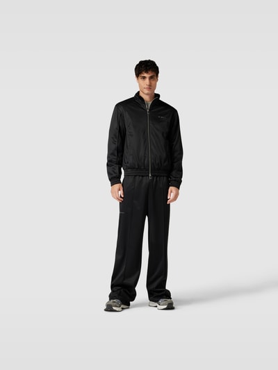 HAN Kjobenhavn Trainingsjacke mit Label-Stitching Black 1