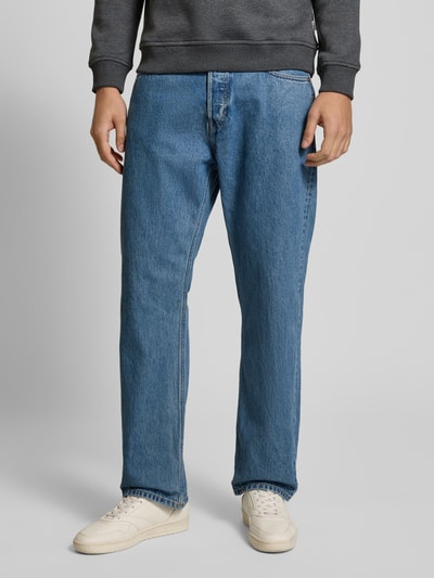 WEEKDAY Relaxed Fit Jeans im 5-Pocket-Design Modell 'Space' Jeansblau 4