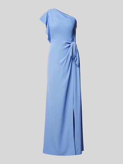 Adrianna Papell Maxi-jurk met one shoulder-band Bleu - 2