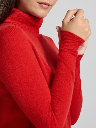 Christian Berg Woman Strickpullover aus reinem Kaschmir Rot 3