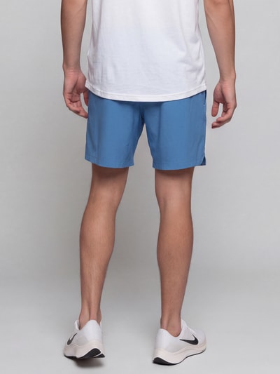 Under Armour Regular Fit Sportshorts mit Logo-Print Rauchblau 5