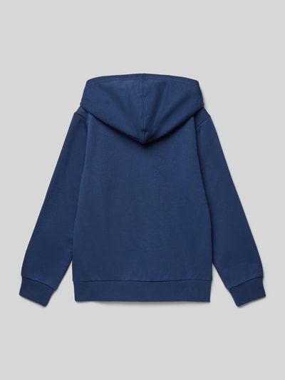 CHAMPION Hoodie mit Label-Stitching Dunkelblau 3