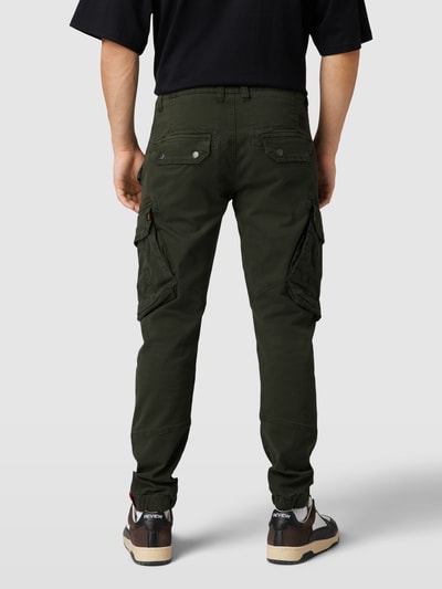 Alpha Industries Cargohose mit Gesäßtaschen Modell 'COMBAT' Dunkelgrau 5