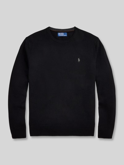 Polo Ralph Lauren Regular Fit Pullover aus reiner Wolle Black 2