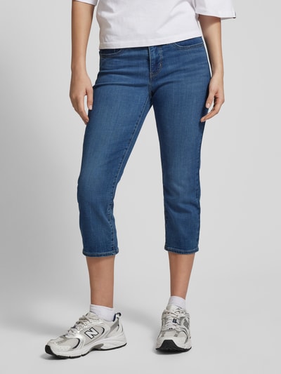 Levi's® 300 Skinny fit capri-jeans in 5-pocketmodel, model '311™' Donkerblauw - 4