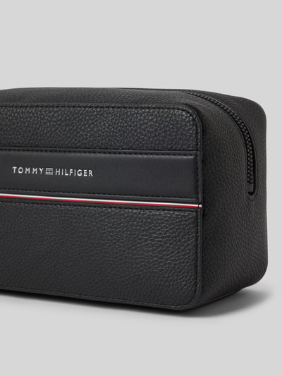 Tommy Hilfiger Kulturtasche mit Label-Print Black 2