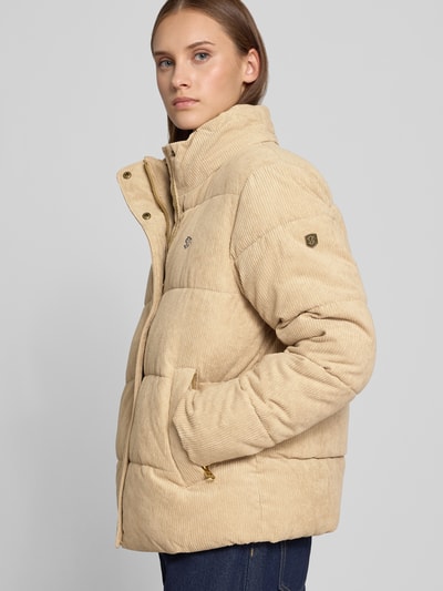 Superdry Steppjacke aus Cord mit Zweiwege-Reißverschluss Beige 3