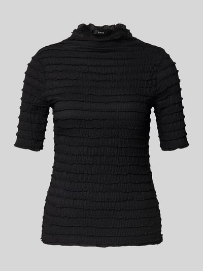 Zero T-Shirt mit 1/2-Ärmel Black 2