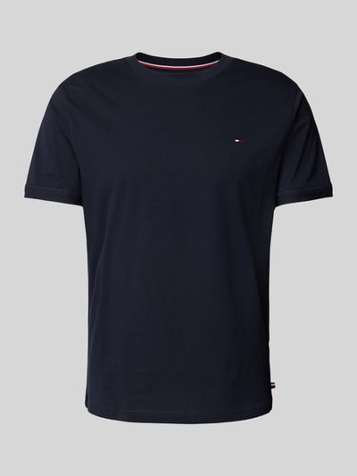 Tommy Hilfiger T-Shirt mit Logo-Stitching Marine 2