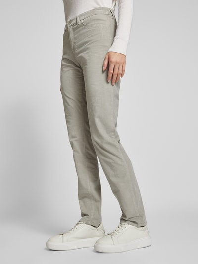 Brax Regular fit chino met steekzakken opzij Lichtgrijs - 3