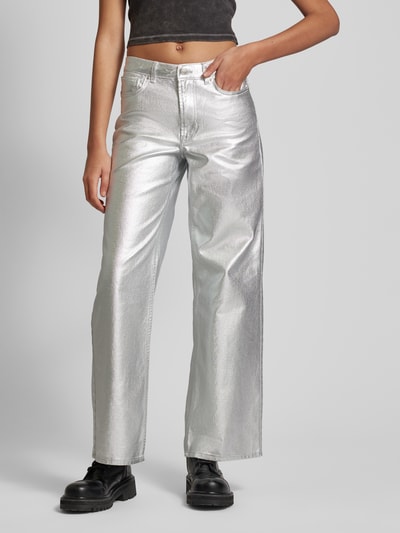 Only Broek in 5-pocketmodel, model 'MADISON' Zilver - 4