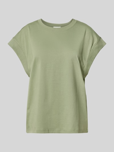 s.Oliver RED LABEL Relaxed Fit T-Shirt aus reiner Baumwolle Khaki 1