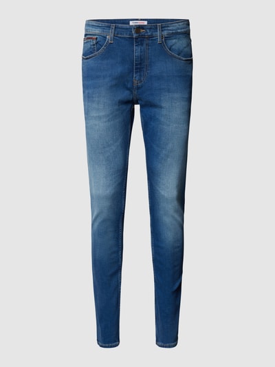 Tommy Jeans Slim Fit Jeans mit Stretch-Anteil Modell 'Austin' Jeansblau 2