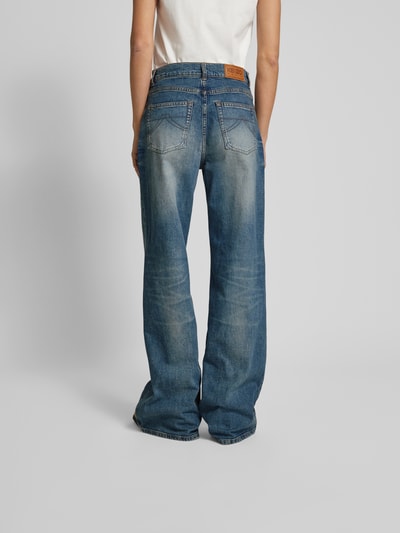 Kenzo Loose Fit Jeans mit Kontrastnähten Jeansblau 5