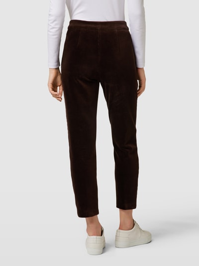 Marc Cain Cordhose mit Eingrifftaschen Dunkelbraun 5